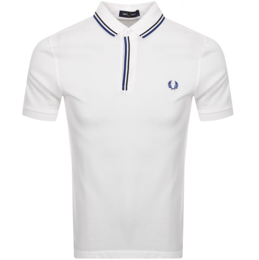Alternative Image for ProductFred Perry Twin Tipped Polo T Shirt White1